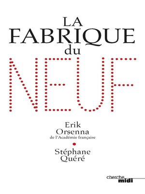 cover image of La Fabrique du neuf